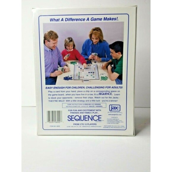 Sequence Game NEW! An Exciting Game of Strategy NEW IN BOX - Picture 2 of 4